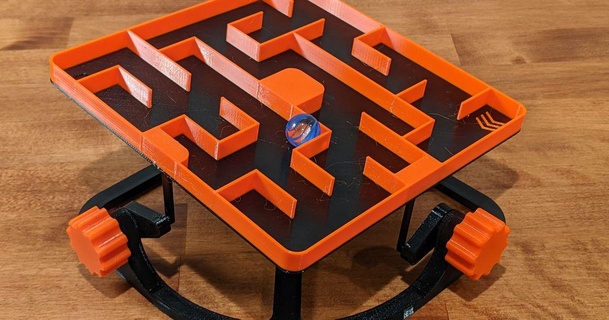 snap together marmo labirinto ericman314 Scarica gratuito stl modello printablescom 3d Modelli giocattoli Giochi scatto insieme 3d print model - Mito3D