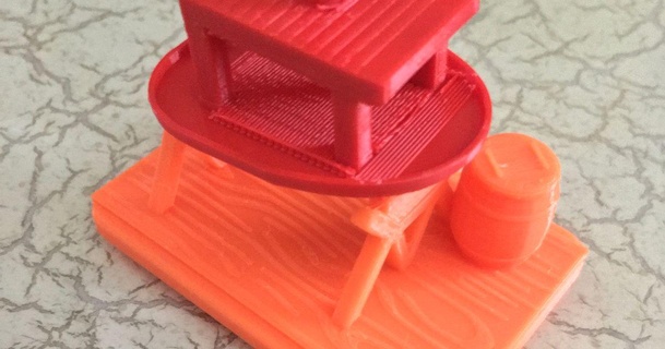 benchy modified dry dock 3drobotzz download free stl model printablescom 3d models toys & games fun remixes jokes 3d print model - Mito3D