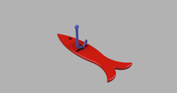 pesce alchimista Scarica gratuito stl modello printablescom 3d Modelli giocattoli Giochi pesca gioco 3d print model - Mito3D