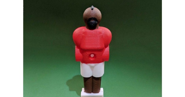 Arturo Vidal langırt model Nick glennon indir Bedava stl printablescom 3d modeller oyuncaklar oyunlar Şili kopaamerika futbol Futbol 3d print model - Mito3D