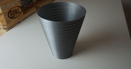 espiral vaso wf3d baixar livre stl modelo printablescom 3d modelos casa decoração 3d print model - Mito3D