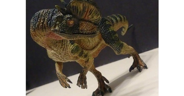 dilophosaurus ryanthemast download free stl model printablescom 3d models world & scans animals 1992 action actionfigure animal 3d print model - Mito3D