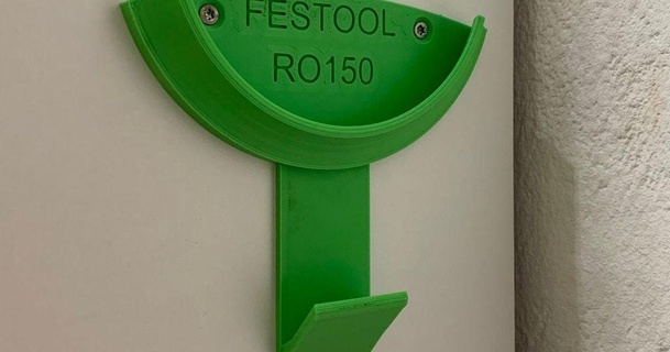 festool ro150 holder kerndrup download free stl model printablescom 3d models hobby & makers organizers 150mm disksander orbital orbitalsander 3d print model - Mito3D