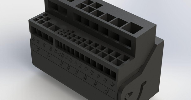 broca mordeu caso bainha Solidworks criador baixar livre stl modelo printablescom 3d modelos passatempo fabricantes organizadores caixa 3d print model - Mito3D