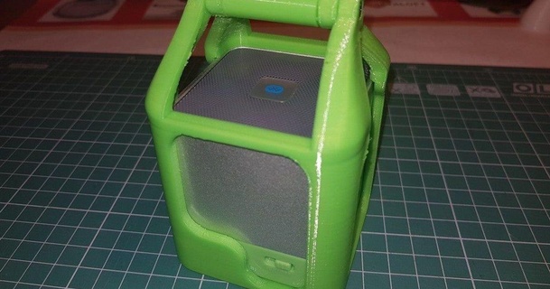 bt speaker case dziobu download free stl model printablescom 3d models gadgets 3d print model - Mito3D