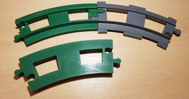 lego duplo train track curved size +v2 dziobu download free stl model printablescom 3d models toys & games building 3d print model - Mito3D