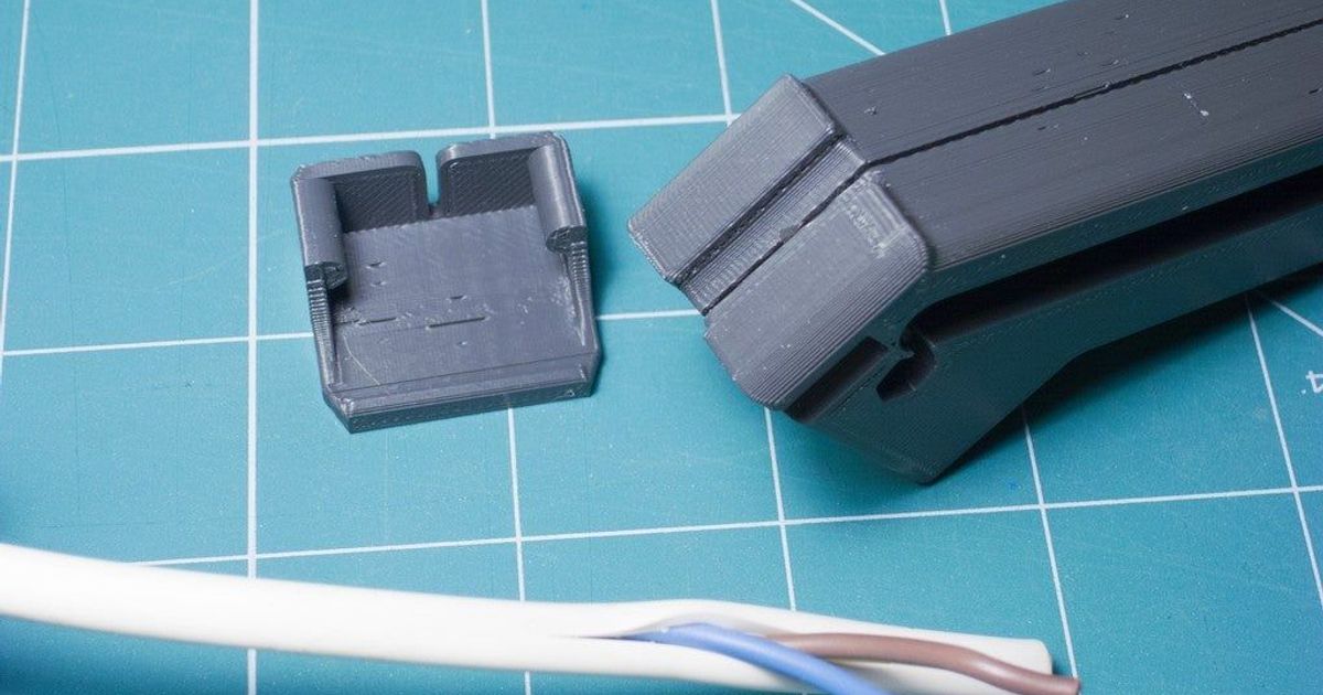 düz kablo bıçak yay indir Bedava stl model printablescom 3d modeller hobi yapımcılar elektronik 3D print model - Mito3D