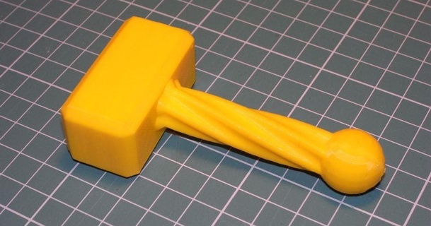 bébé jouet marteau 39 arc Télécharger libre stl modèle imprimablescom 3d modèles jouets Jeux 3d print model - Mito3D