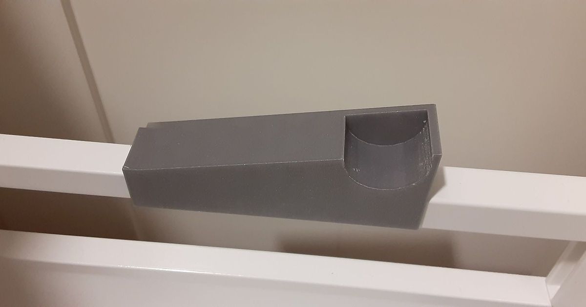 paper towel ikea drawer dispenser grok download free stl model printablescom 3d models household kitchen drawerorganizer papertowelholder 3D print model - Mito3D