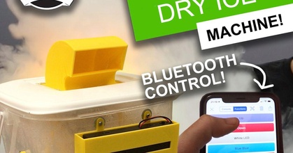 ultimate bluetooth dry ice fog machine diy machines download free stl model printablescom 3d models hobby & makers electronics arduino controlled effects 3d print model - Mito3D