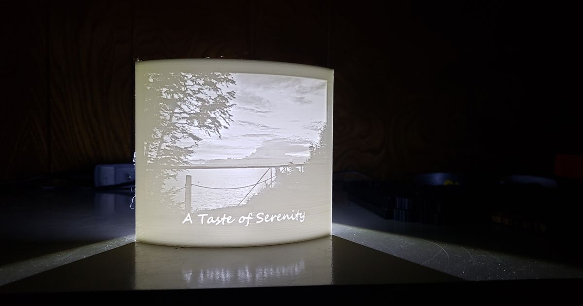 taste serenity lithophane ktb download free stl model printablescom 3d models art & design designs 3D print model - Mito3D