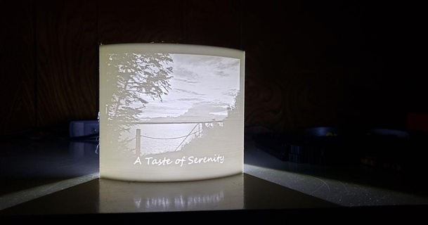 goût sérénité lithophane ktb Télécharger libre stl modèle imprimablescom 3d modèles art conception dessins 3d print model - Mito3D