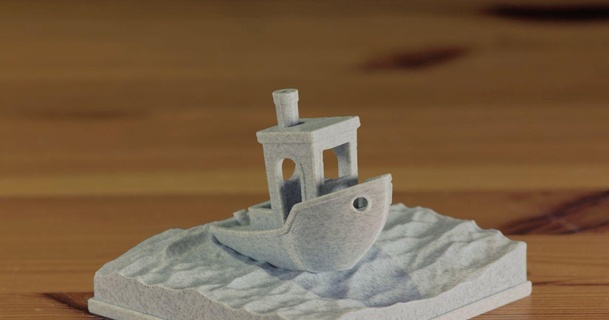 schwimmend Box teilweise gefroren download frei stl Modell Printablescom 3d Modelle Kunst Design Skulpturen Animation Benchy Bewegung 3d print model - Mito3D