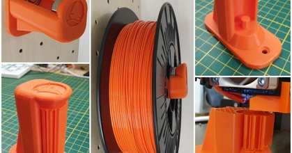 filament spool wallmount schiffer-softde download free stl model printablescom 3d models printers accessories filamentspool filamentspoolholder spoolholder 3d print model - Mito3D
