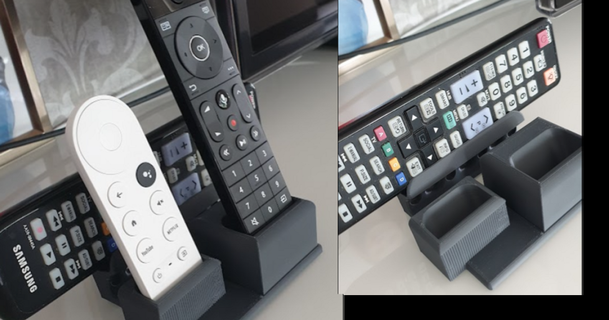 estante soporte remoto control S telenet google tv Samsung fabricanteronald descargar gratis stl modelo imprimiblescom 3d modelos casa vivo habitación 3d print model - Mito3D