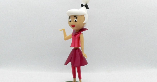 Judy jetson reddadsteve Scarica gratuito stl modello printablescom 3d Modelli giocattoli Giochi azione figure statue cartone animato ragazza jetsons 3d print model - Mito3D