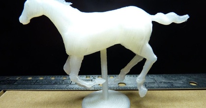 caballo montado estante soporte vanessa descargar gratis stl modelo imprimiblescom 3d modelos Arte diseño esculturas 3d print model - Mito3D