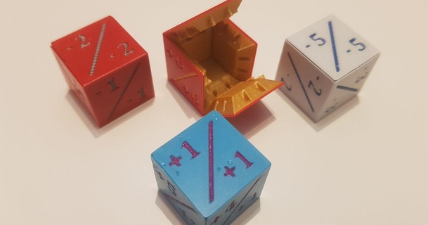 att def cubes duvar indir Bedava stl model printablescom 3d modeller oyuncaklar oyunlar yazı tahtası kart oyunu küp zar büyü sihirli kartlar 3d print model - Mito3D