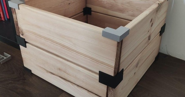 conectores bricolaje diy madera cajas escarcha descargar gratis stl modelo imprimiblescom 3d modelos casa equipo caja decoración escritorio 3d print model - Mito3D