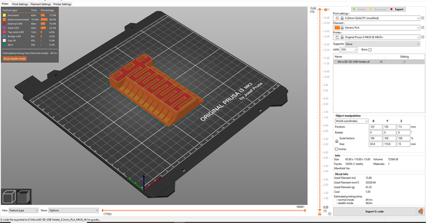 microsd sd usb titolare supporto txag82 Scarica gratuito stl modello printablescom 3d Modelli stampanti Accessori guidare pollice USB 3d print model - Mito3D