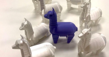 tika alpaca movable legs nat cyborg download free stl model printablescom 3d models toys & games action figures statues cute llama 3d print model - Mito3D
