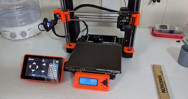 mk3s montieren Himbeere pi 7 Anzeige Beeindruckend 1337 download frei stl Modell Printablescom 3d Modelle Drucker Upgrades 3d print model - Mito3D