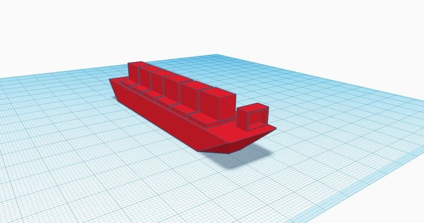 traghetto 3dferry t3d design Scarica gratuito stl modello printablescom 3d Modelli stampanti test 2021 barca Stampa prusa 3d print model - Mito3D