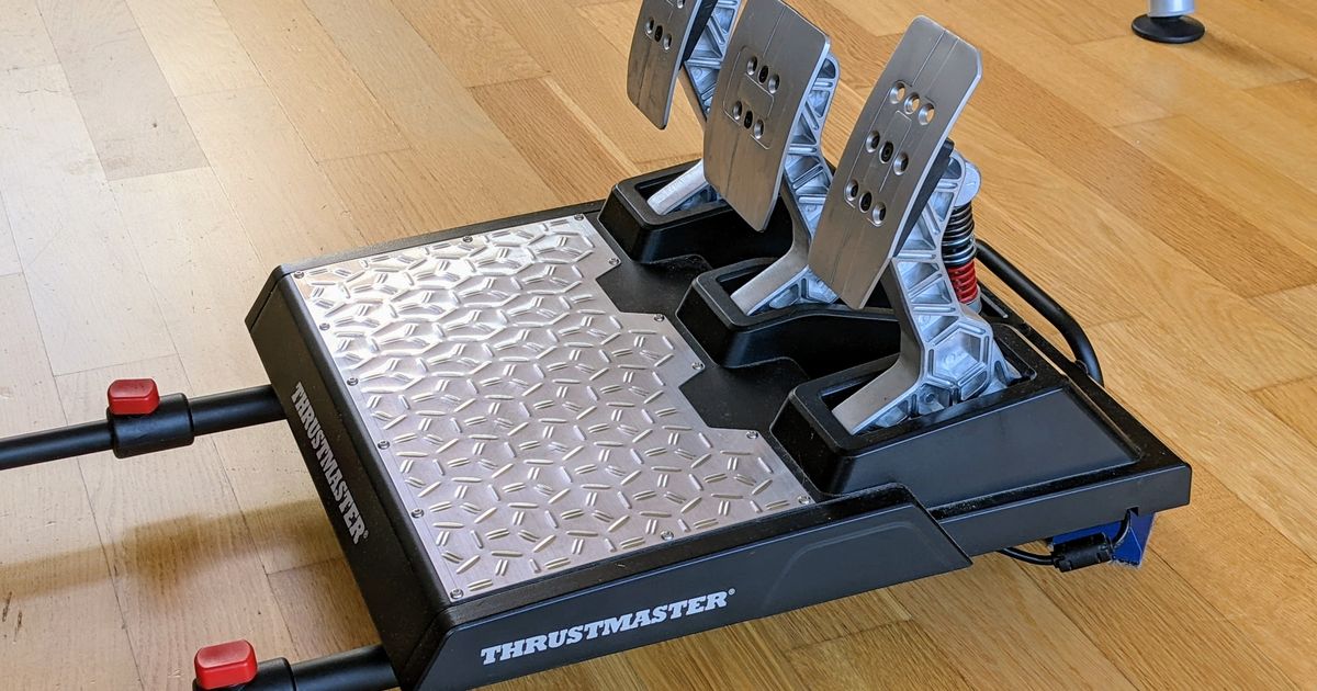 thrustmaster t-lcm mount brackets playseat challenge mistert download free stl model printablescom 3d models gadgets video games simracing 3D print model - Mito3D