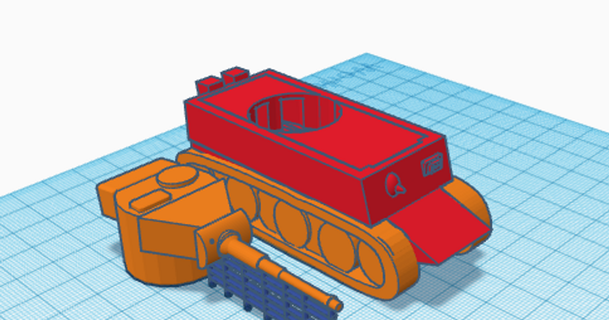 tiger crude-not detail-made tinkercad notiamdiego download free stl model printablescom 3d models world & scans historical context 3d print model - Mito3D