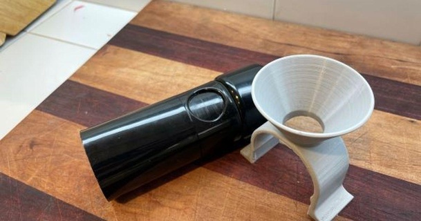 unicorn mangum pepper grinder filling funnel danggiblets download free stl model printablescom 3d models household kitchen 3d print model - Mito3D