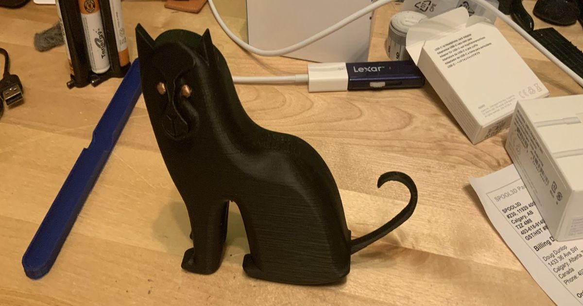 chat tiger3dprinting Télécharger libre stl modèle imprimablescom 3d modèles monde scans animaux 3D print model - Mito3D