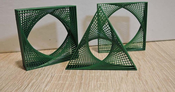 web poligon customizable ignis veneficus download free stl model printablescom 3d models art & design sculptures mathart openscad 3d print model - Mito3D