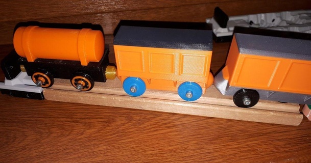 macchine legno ferrovia vagonato pro ev vl codr hu dejf Scarica gratuito stl modello printablescom 3d Modelli giocattoli Giochi veicoli treno treni in 3d print model - Mito3D