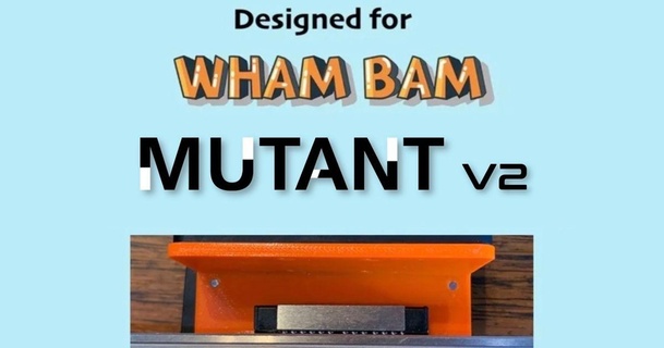 wham bam mutante universale cavalletto piatti mediaman3d Scarica gratuito stl modello printablescom 3d Modelli stampanti Accessori carrozza hotend hotendmount linearrail 3d print model - Mito3D