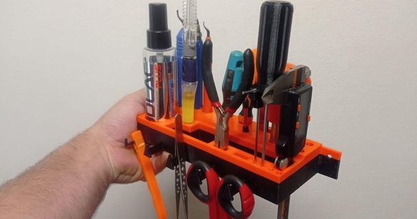 araç duvar organizatör dvdprusa indir Bedava stl model printablescom 3d modeller yazıcılar Aksesuarlar 3d print model - Mito3D