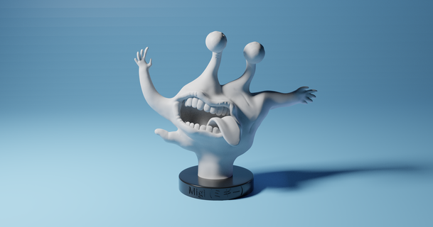 migi figura parassiti massima kalibtom Scarica gratuito stl modello printablescom 3d Modelli arte design sculture 3d print model - Mito3D