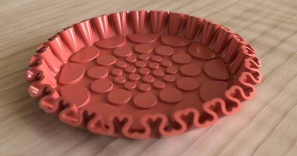 soap dish heart-shaped border luckyresistor download free stl model printablescom 3d models household bathroom dry heart pattern 3d print model - Mito3D