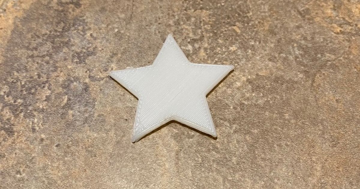 glühen dunkel Star jstruemph download frei stl Modell Printablescom 3d Modelle Haushalt Haus Ausrüstung cool Spaß Leuchten Dunkeln Sterne 3D print model - Mito3D