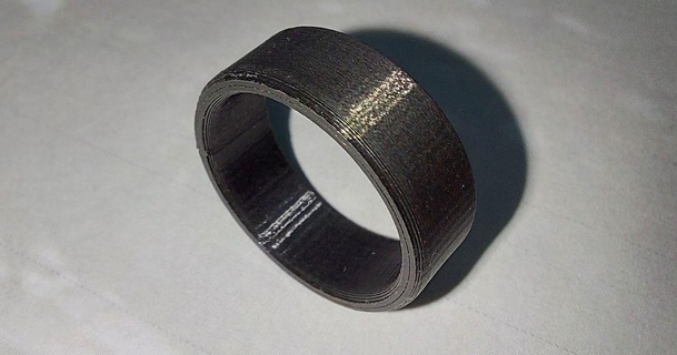 ring - prsten chuch-in download free stl model printablescom 3d models fashion women prsteny 3d print model - Mito3D