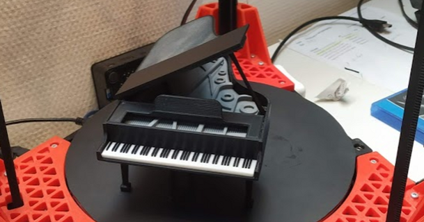 piano potterke download free stl model printablescom 3d models hobby & makers music grandpiano scalemodel 3d print model - Mito3D