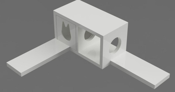 kallax kedi mağara katzenhoehle leke indir Bedava stl model printablescom 3d modeller ev halkı dekor 3d print model - Mito3D