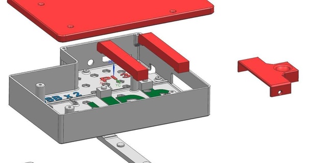 framboise pi 3b + hdd USB 25 sata Cas gaine parangon Télécharger libre stl modèle imprimablescom 3d modèles loisir fabricants idées 18650 énergie photovoltaïque 3d print model - Mito3D