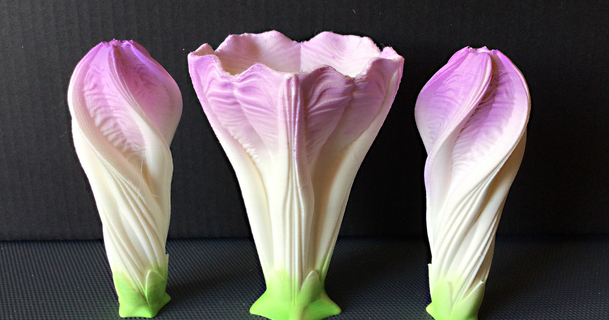 morning glories sylviatrilling download free stl model printablescom 3d models art & design sculptures flowers 3d print model - Mito3D