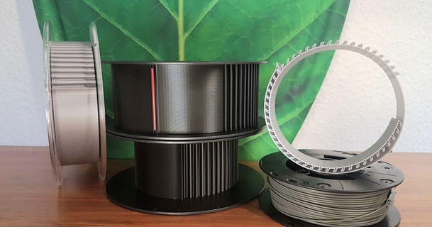 vase mode dust uv protection filament spool cover belt extrutim download free stl model printablescom 3d models printers accessories daylight 3d print model - Mito3D