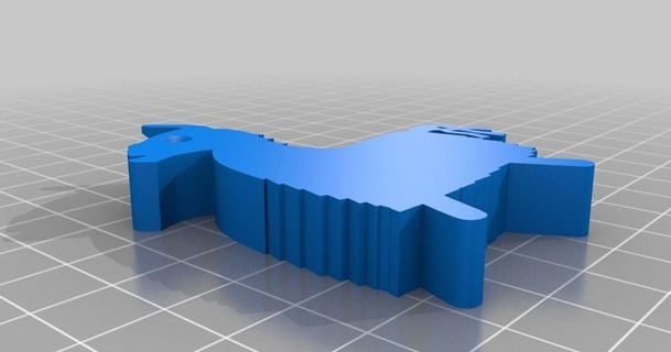 vierzehn inspiriert Lama solide Remix jurassic73 download frei stl Modell Printablescom 3d Modelle Spielzeuge Spiele draussen 3d print model - Mito3D