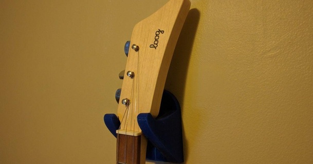 petit guitare crochet Adam Loup Télécharger libre stl modèle imprimablescom 3d modèles loisir fabricants musique engourdi 3d print model - Mito3D