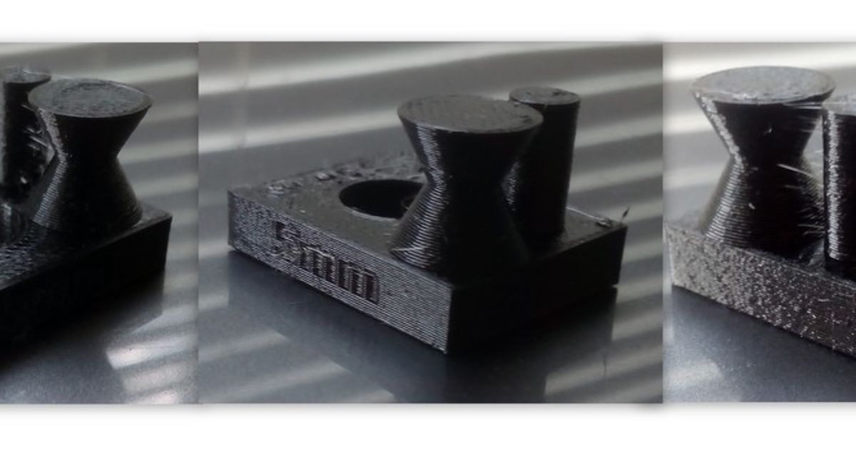 rápido impresora material prueba juancallo descargar gratis stl modelo imprimiblescom 3d modelos impresoras exactitud calibracion calibración cilindro cono 3D print model - Mito3D
