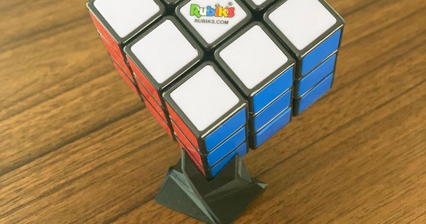 rubik's cubo estante soporte shaunmull descargar gratis stl modelo imprimiblescom 3d modelos juguetes juegos Rubik rubix 3d print model - Mito3D