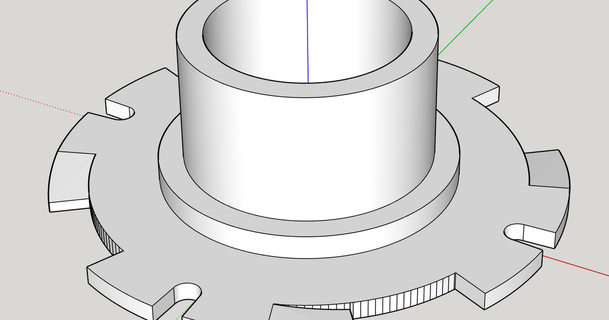 copying ring bosch d20 laikeen download free stl model printablescom 3d models hobby & makers tools router woodworking 3d print model - Mito3D