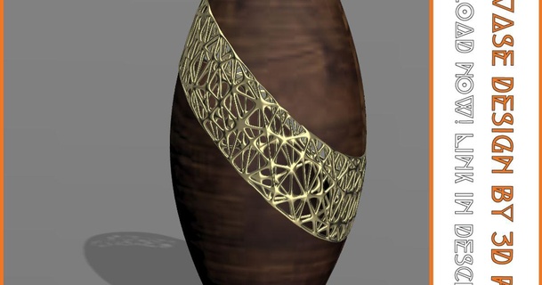 vase maille conception 3d poèmes Télécharger libre stl modèle imprimablescom modèles Ménage décor 3d print model - Mito3D